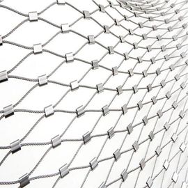 حديقة الحيوان الفولاذ المقاوم للصدأ حبل ، الفولاذ المقاوم للصدأ سلك حبل شبكة الطويق